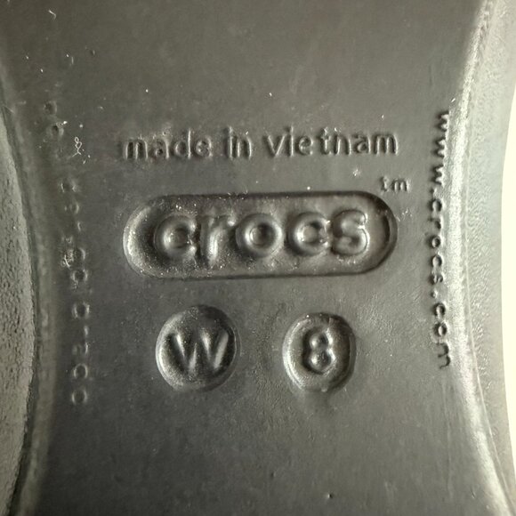 Crocs - Black - Gianna Ballet Flats - Size 8 - Picture 6 of 6